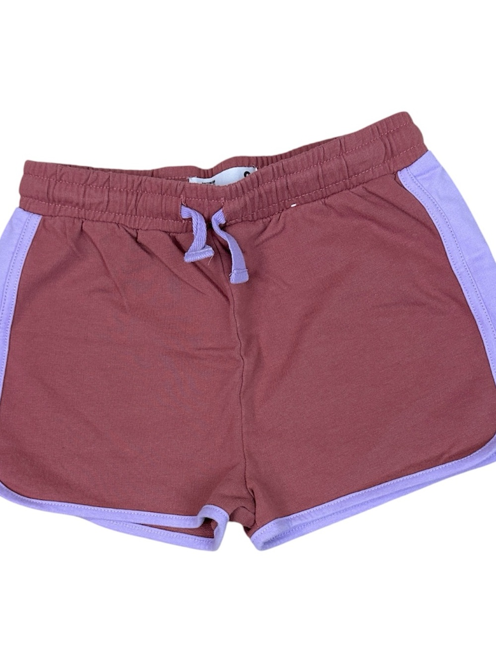 Cotton On Mauve Retro Dolphin Athletic Shorts with Lavender Trim